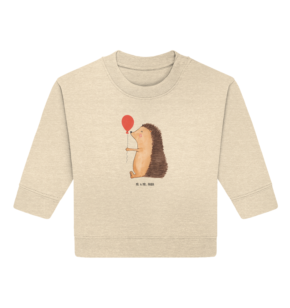 Organic Baby Pullover Igel mit Luftballon