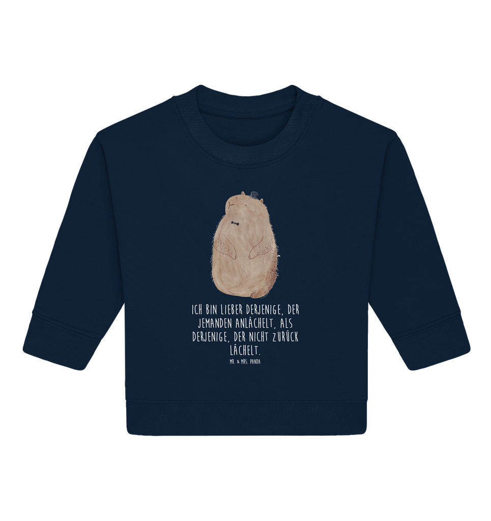 Organic Baby Pullover Murmeltier