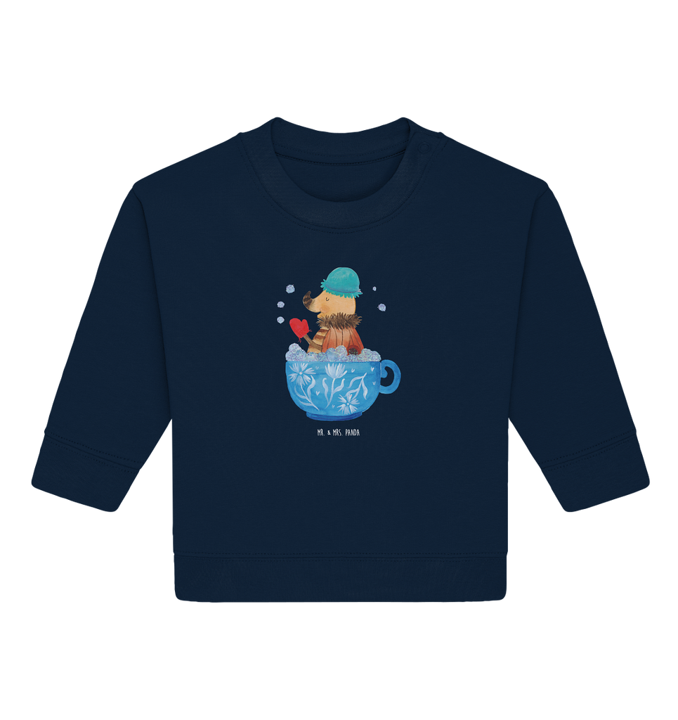 Organic Baby Pullover Nachtfalter Schaumbad