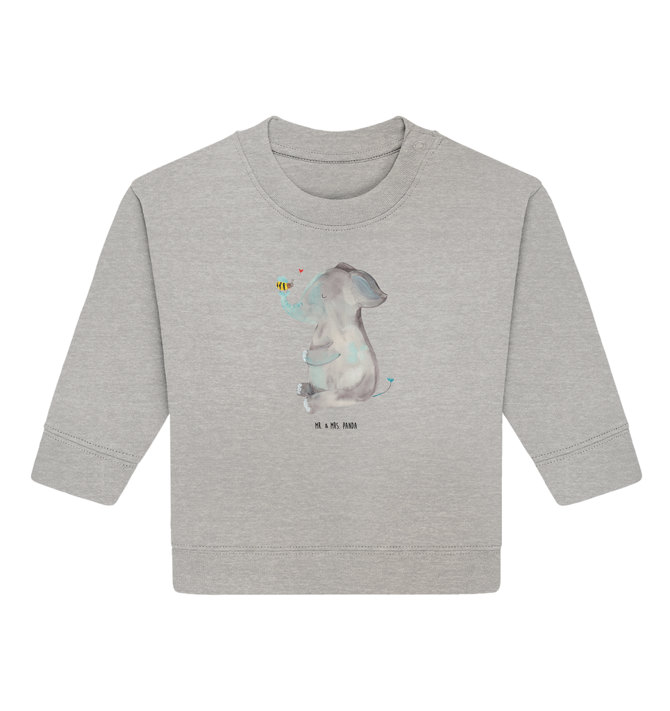 Organic Baby Pullover Elefant & Biene