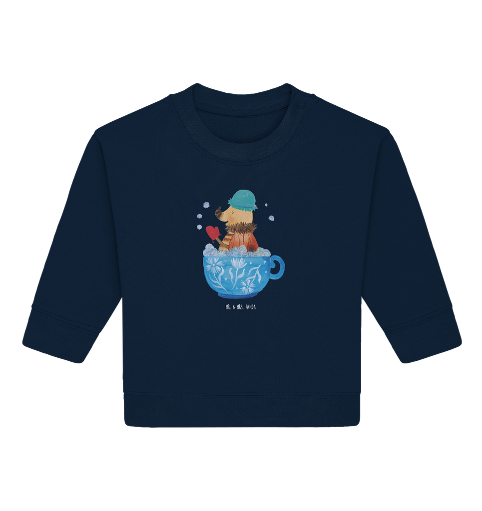 Organic Baby Pullover Nachtfalter Schaumbad