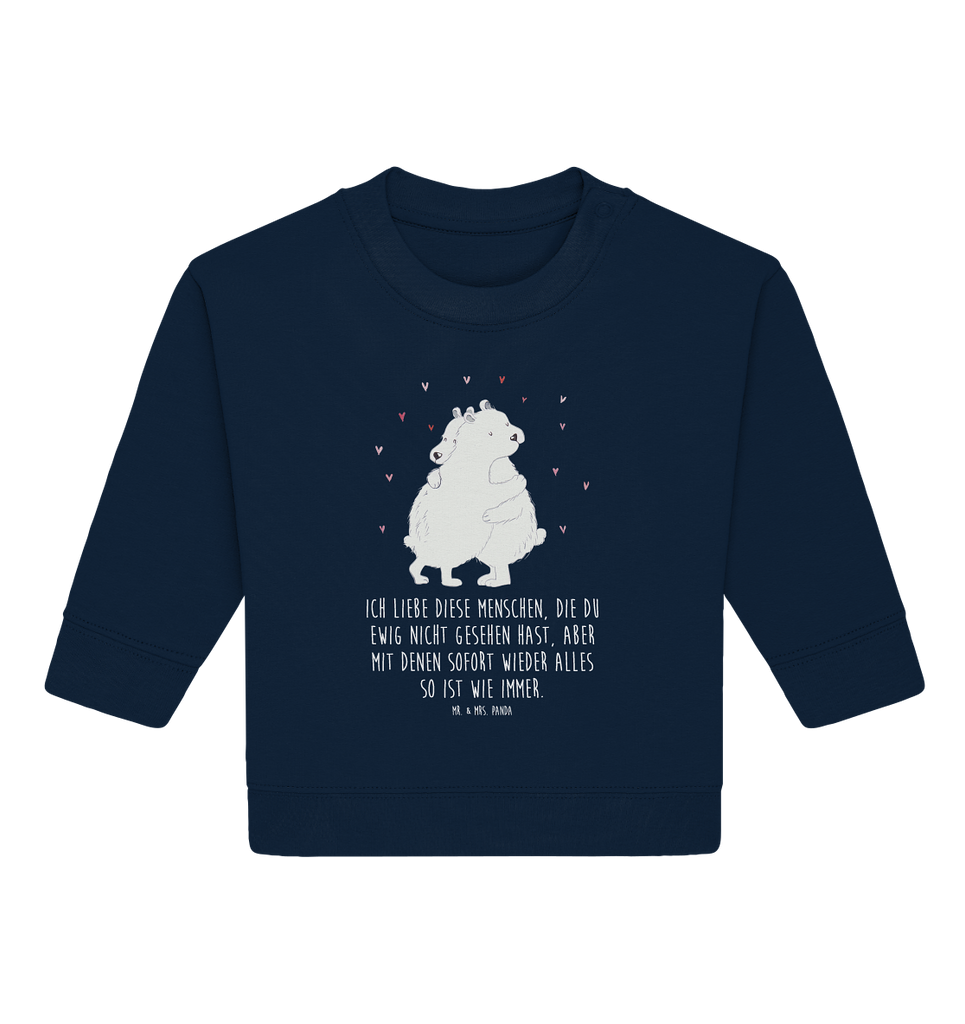 Organic Baby Pullover Eisbär Umarmen