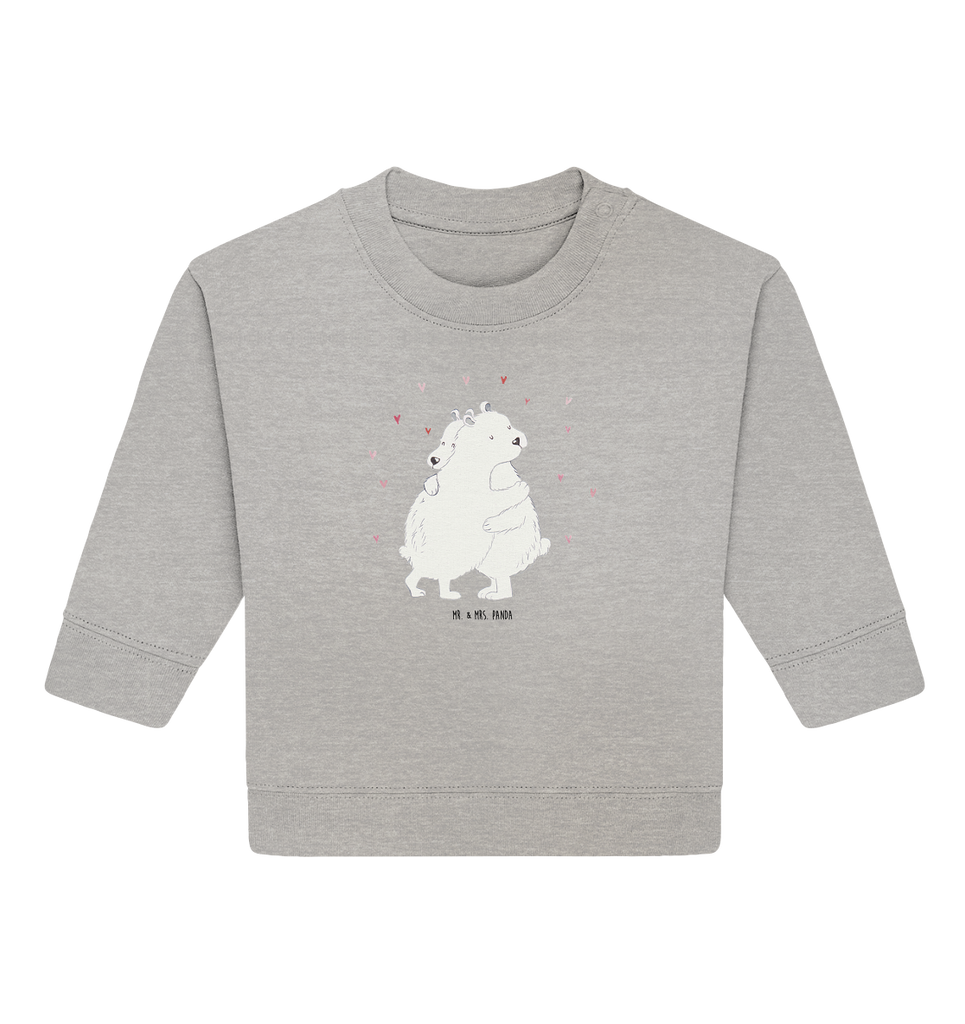 Organic Baby Pullover Eisbär Umarmen