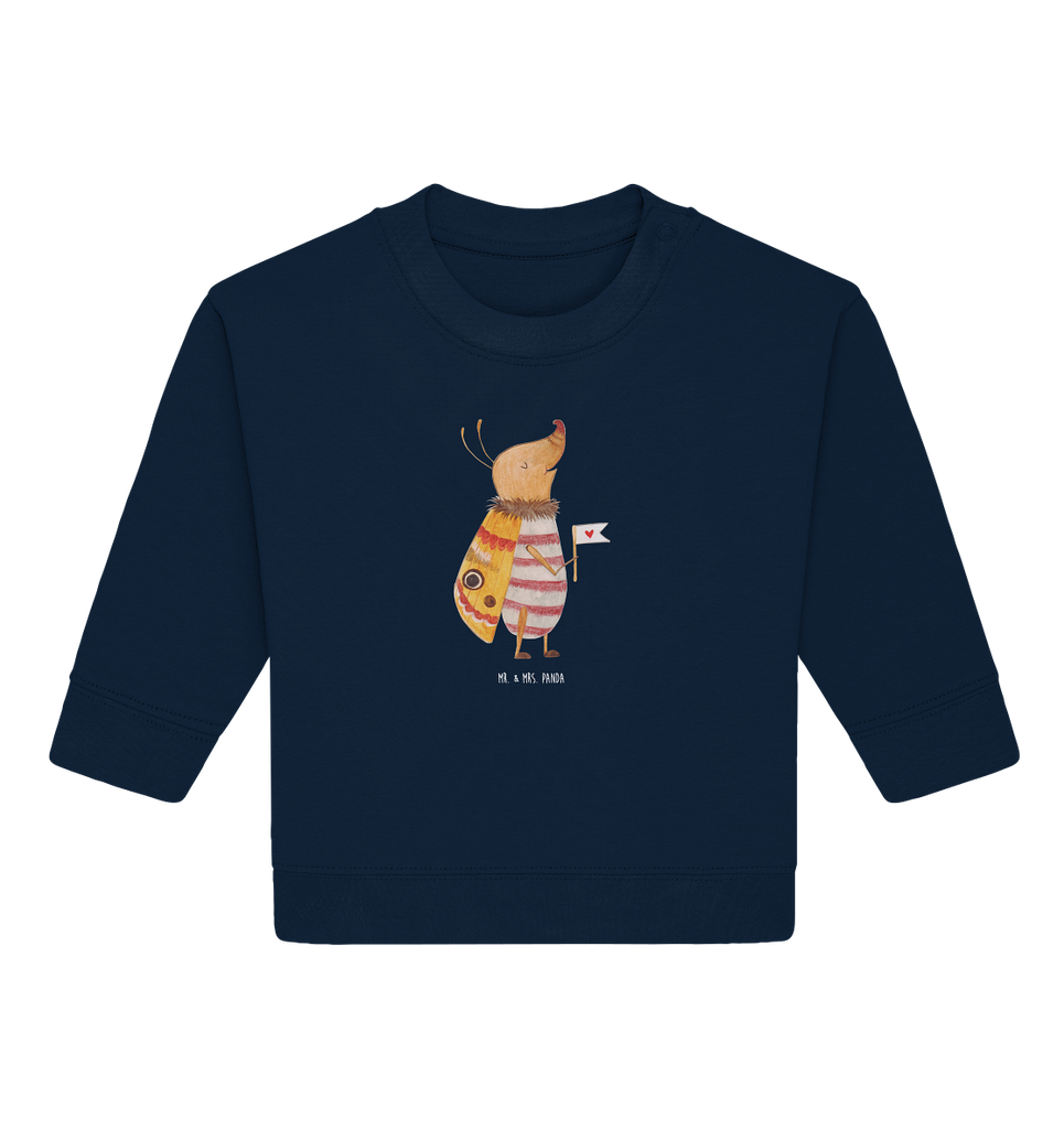 Organic Baby Pullover Nachtfalter mit Fähnchen