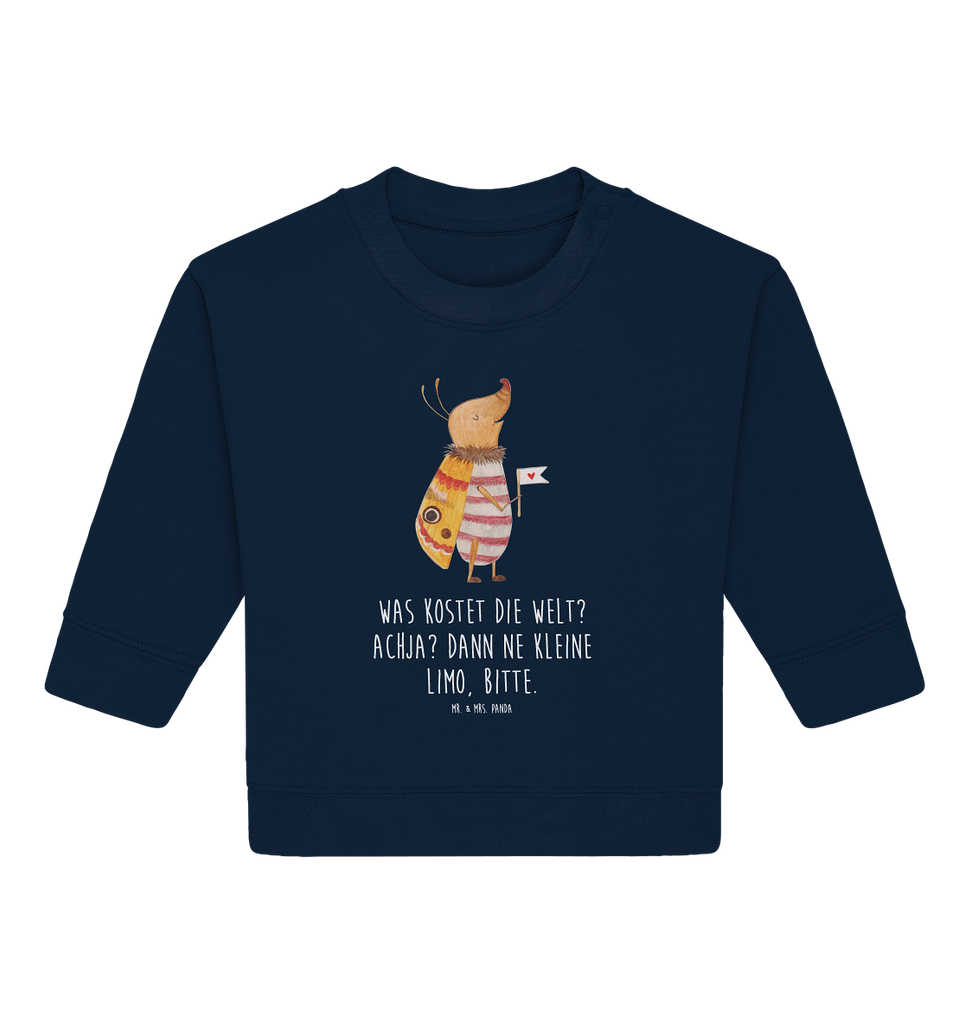 Organic Baby Pullover Nachtfalter mit Fähnchen