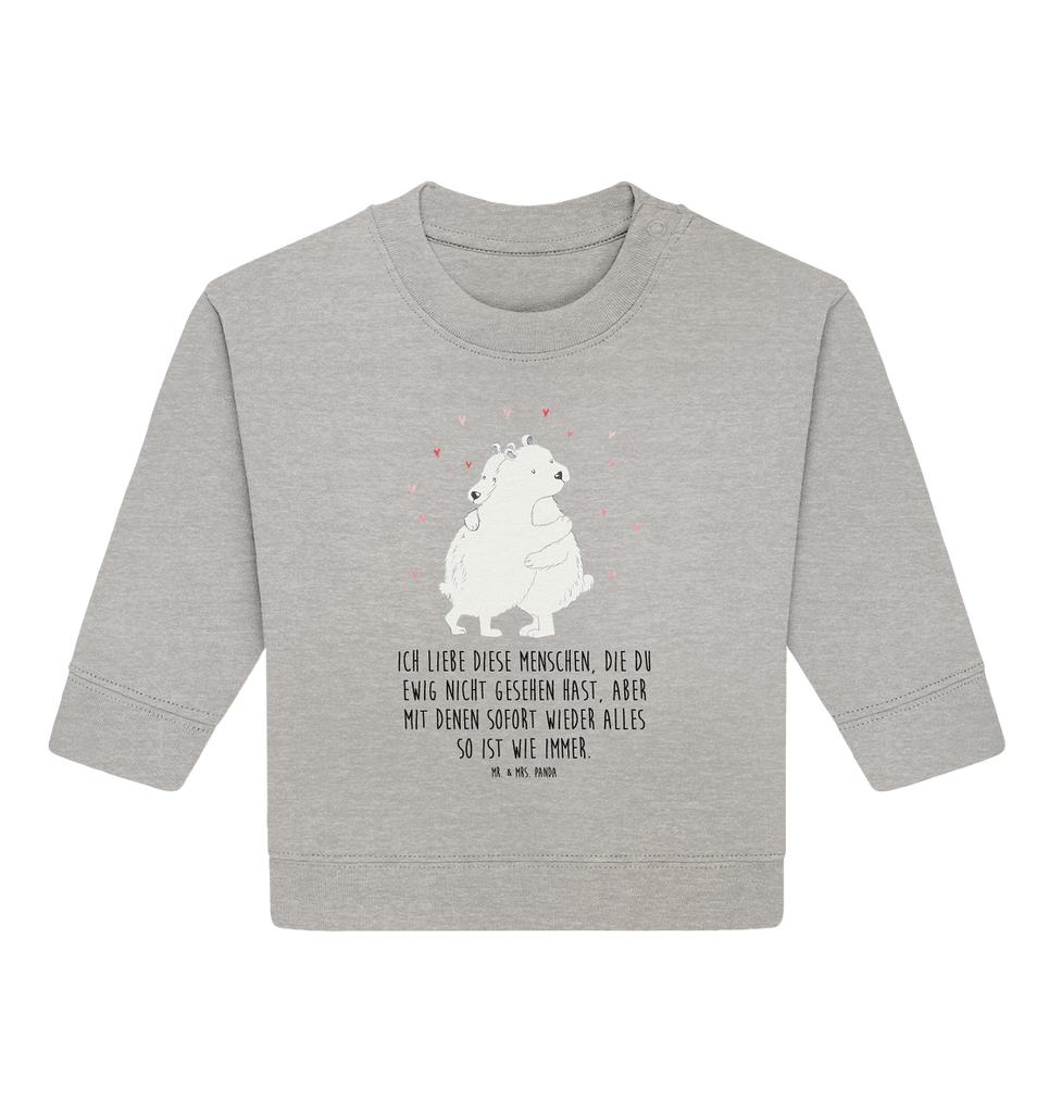 Organic Baby Pullover Eisbär Umarmen