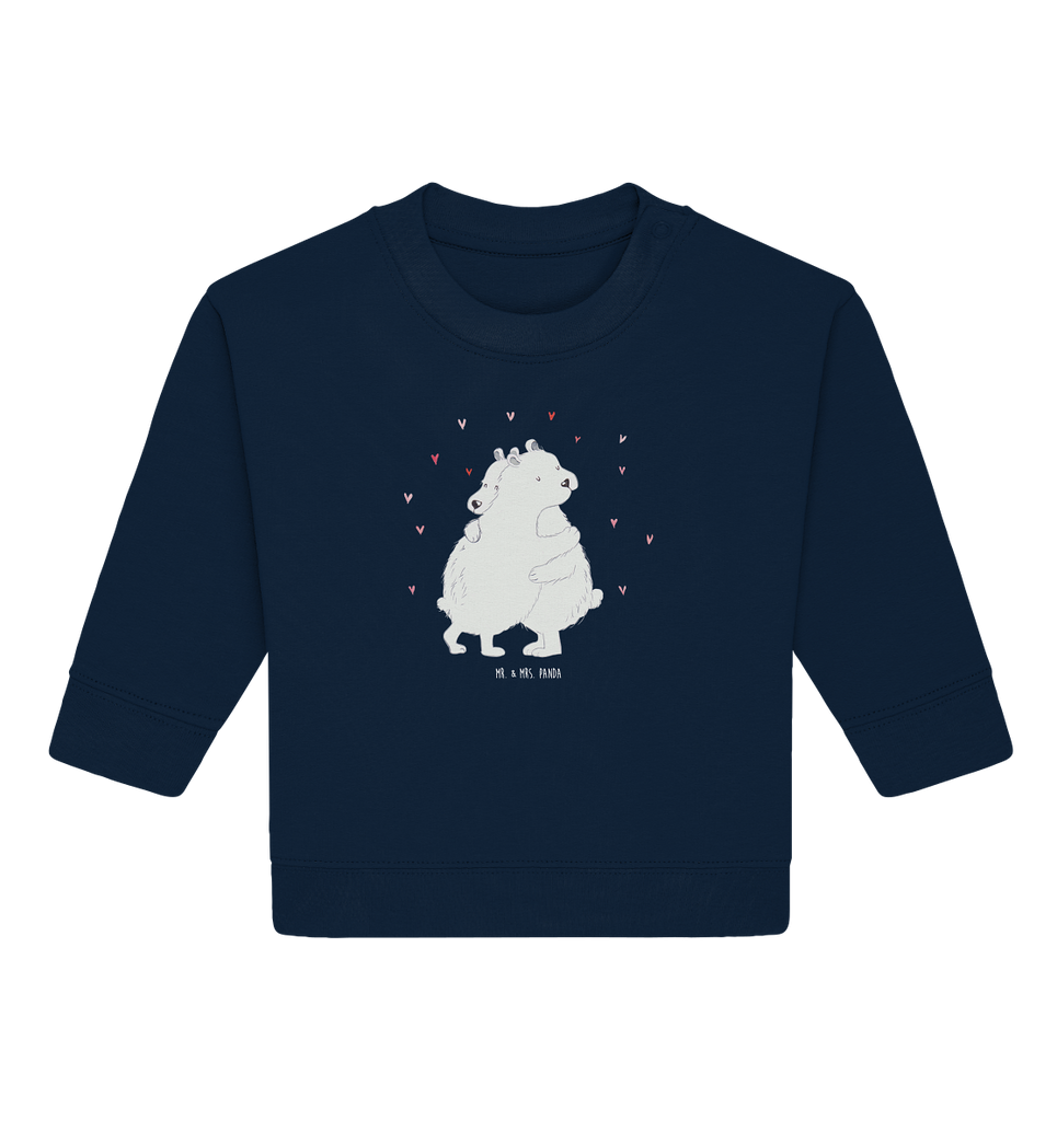 Organic Baby Pullover Eisbär Umarmen