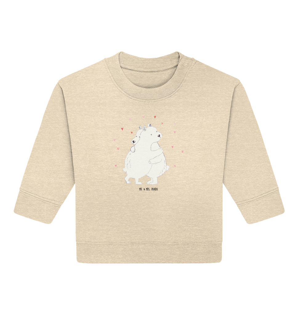 Organic Baby Pullover Eisbär Umarmen