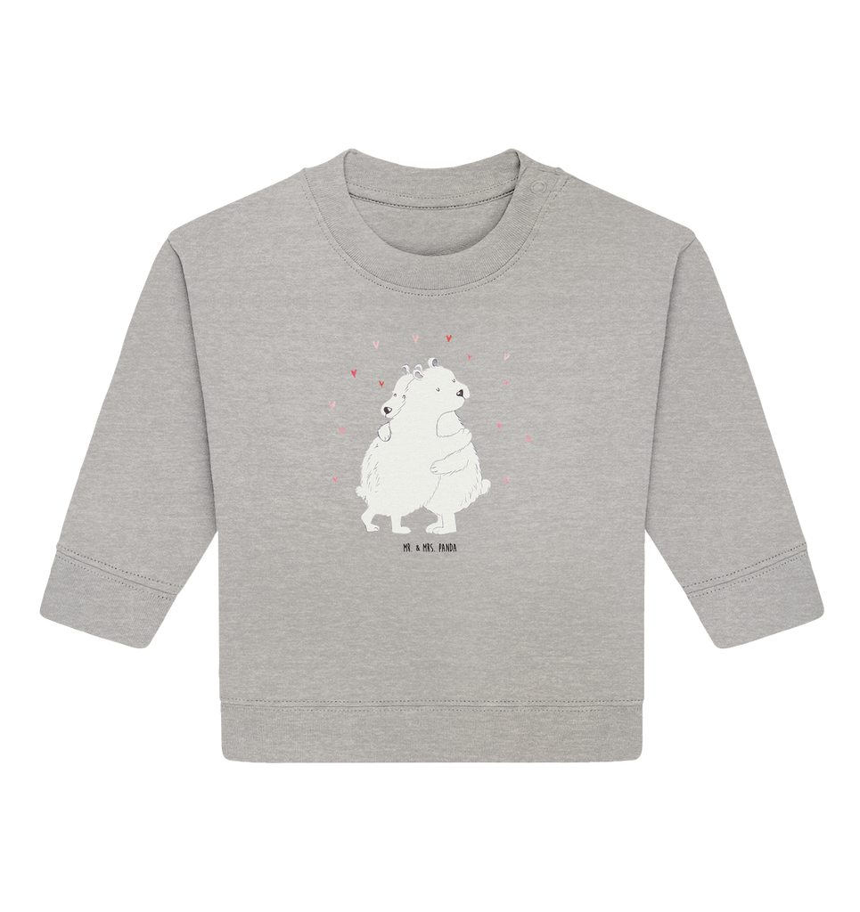 Organic Baby Pullover Eisbär Umarmen