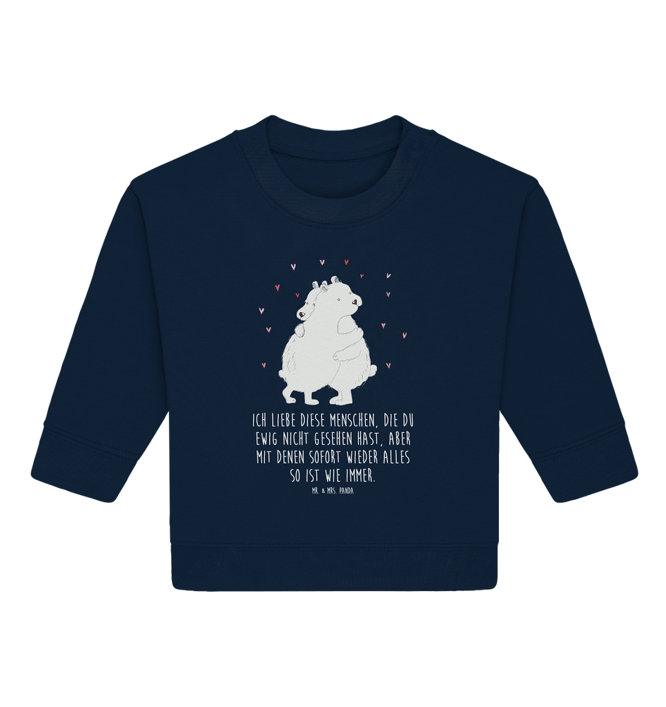 Organic Baby Pullover Eisbär Umarmen