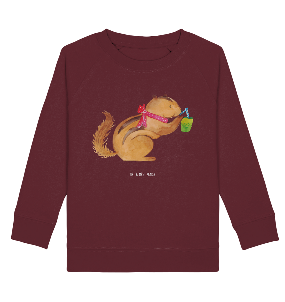 Organic Kinder Pullover Eichhörnchen Smoothie Kinder Pullover, Kinder Sweatshirt, Jungen, Mädchen, süße Tiermotive, gute Laune, lustige Sprüche, Tiere, Green Smoothies, Diät, Abnehmen, Streifenhörnchen, Eichhörnchen