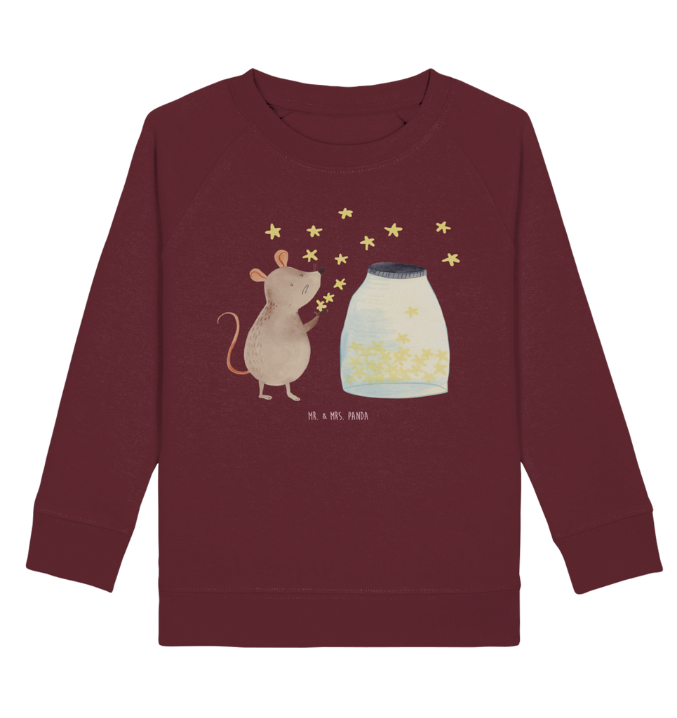 Organic Kinder Pullover Maus Sterne Kinder Pullover, Kinder Sweatshirt, Jungen, Mädchen, süße Tiermotive, gute Laune, lustige Sprüche, Tiere, Maus, Sterne, Wunsch, Kind, Taufe, Taufgeschenk, Geburt, Schwangerschaft, erstes Kind, Kindergeburtstag, Geburtstag, Hoffnung, Träume