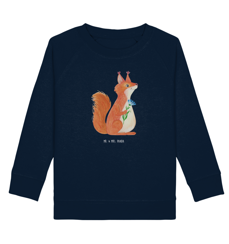 Organic Kinder Pullover Eichhörnchen Blume Kinder Pullover, Kinder Sweatshirt, Jungen, Mädchen, süße Tiermotive, gute Laune, lustige Sprüche, Tiere, Eichhörnchen, Eichhorn, Spruch positiv, Lachen, Spaß, Motivation Sprüche, Motivation Bilder, glücklich Spruch, Spruch Deko