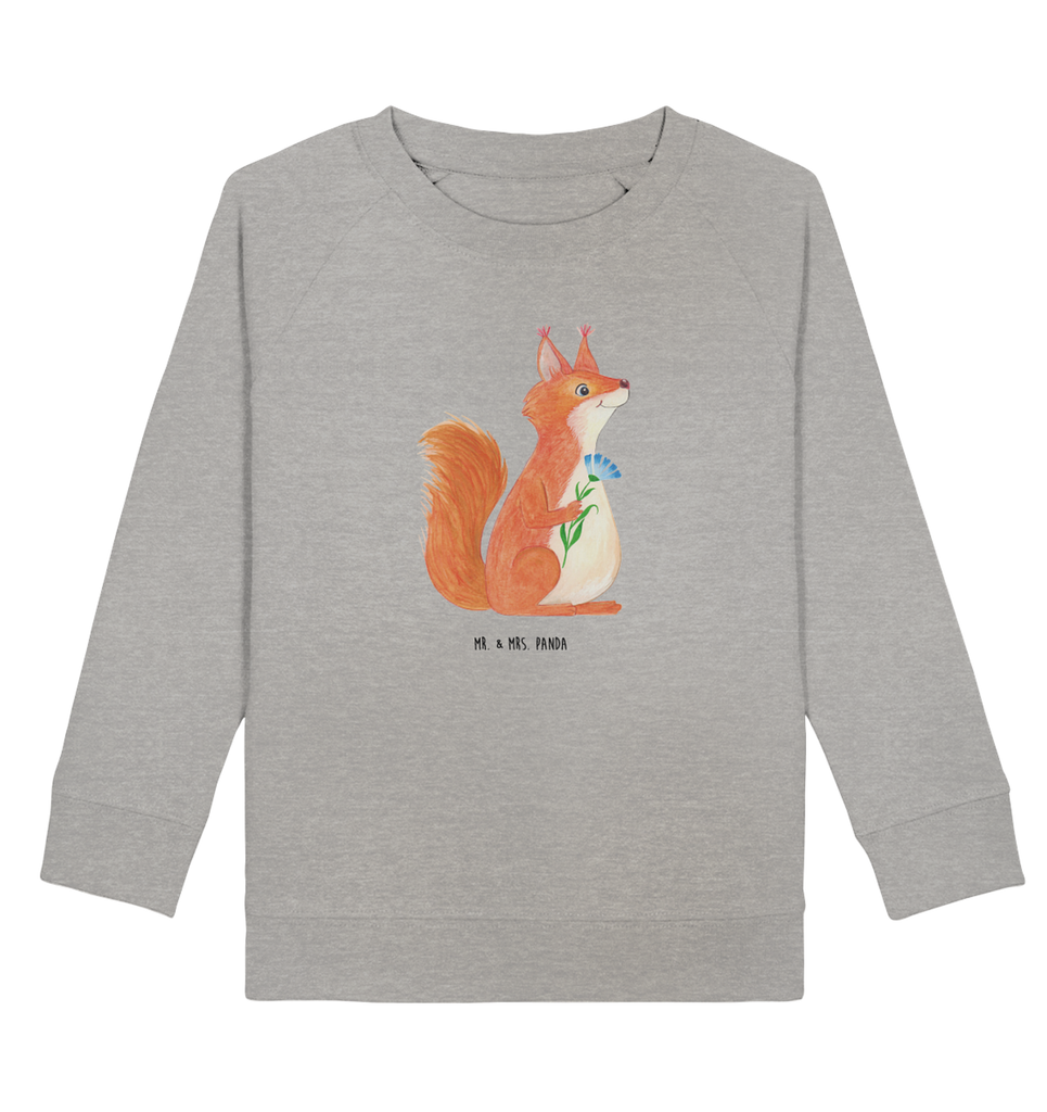 Organic Kinder Pullover Eichhörnchen Blume Kinder Pullover, Kinder Sweatshirt, Jungen, Mädchen, süße Tiermotive, gute Laune, lustige Sprüche, Tiere, Eichhörnchen, Eichhorn, Spruch positiv, Lachen, Spaß, Motivation Sprüche, Motivation Bilder, glücklich Spruch, Spruch Deko