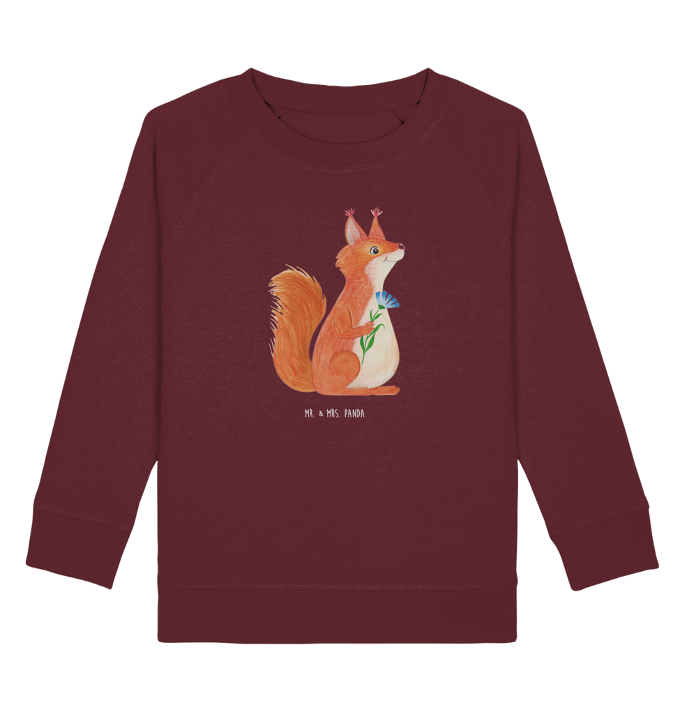 Organic Kinder Pullover Eichhörnchen Blume Kinder Pullover, Kinder Sweatshirt, Jungen, Mädchen, süße Tiermotive, gute Laune, lustige Sprüche, Tiere, Eichhörnchen, Eichhorn, Spruch positiv, Lachen, Spaß, Motivation Sprüche, Motivation Bilder, glücklich Spruch, Spruch Deko