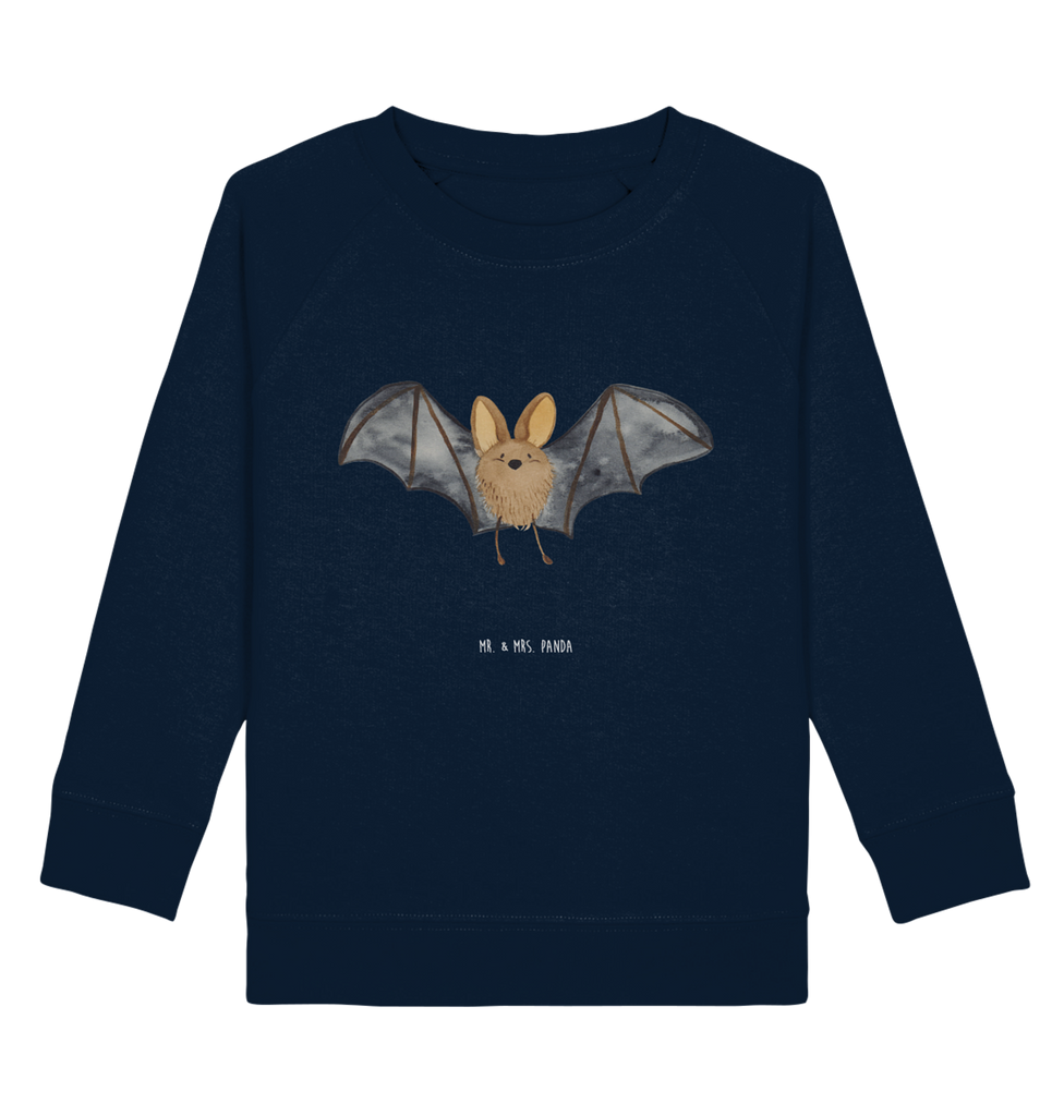 Organic Kinder Pullover Fledermaus Flügel Kinder Pullover, Kinder Sweatshirt, Jungen, Mädchen, süße Tiermotive, gute Laune, lustige Sprüche, Tiere