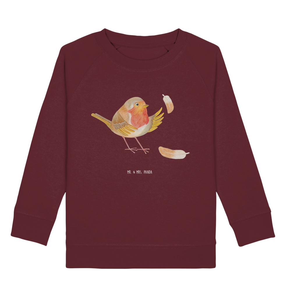 Organic Kinder Pullover Rotkehlchen mit Federn Kinder Pullover, Kinder Sweatshirt, Jungen, Mädchen, süße Tiermotive, gute Laune, lustige Sprüche, Tiere, What if i fall, Rotkehlchen, Spruch Motivation, Spruch Mut, Vogel, Motivation Sprüche, Motivationsbilder, fliegen