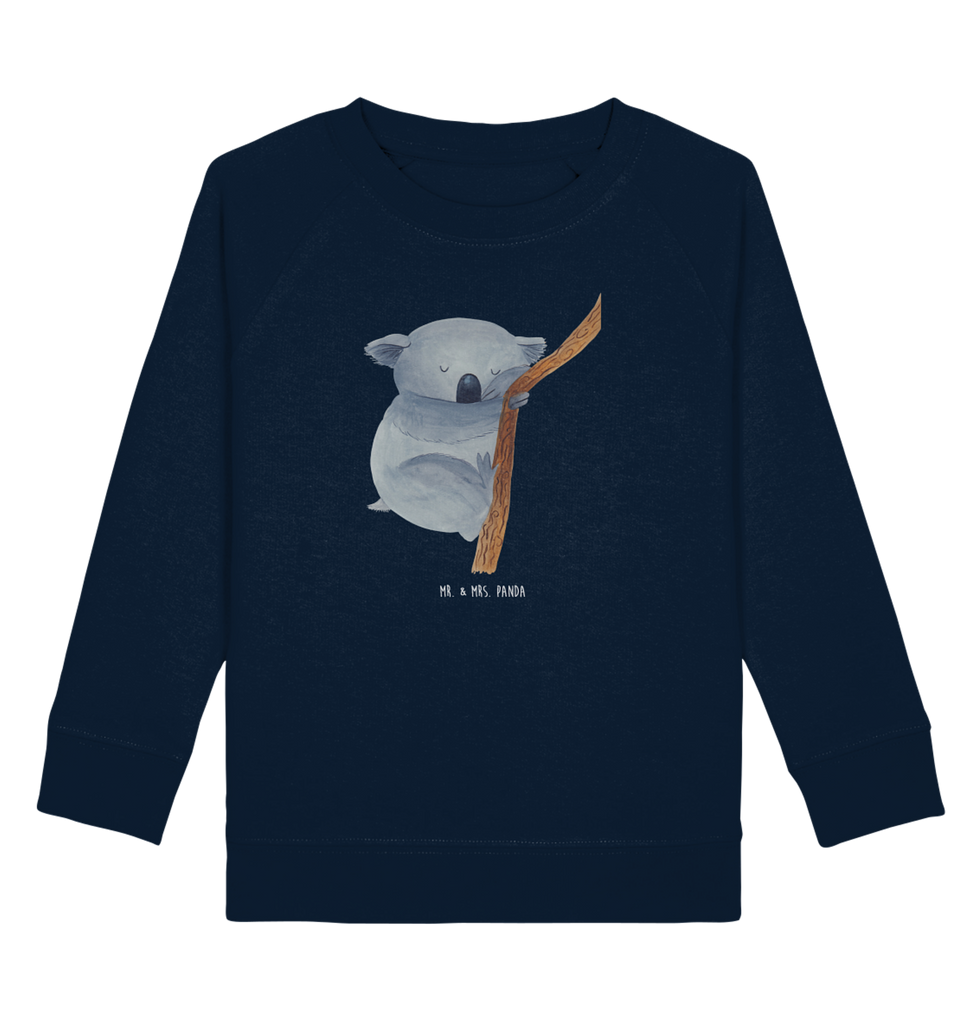 Organic Kinder Pullover Koalabär Kinder Pullover, Kinder Sweatshirt, Jungen, Mädchen, süße Tiermotive, gute Laune, lustige Sprüche, Tiere, Koala, träumen, Traum, schlafen, Schlafzimmer, Traumland, Bär, Koalabär
