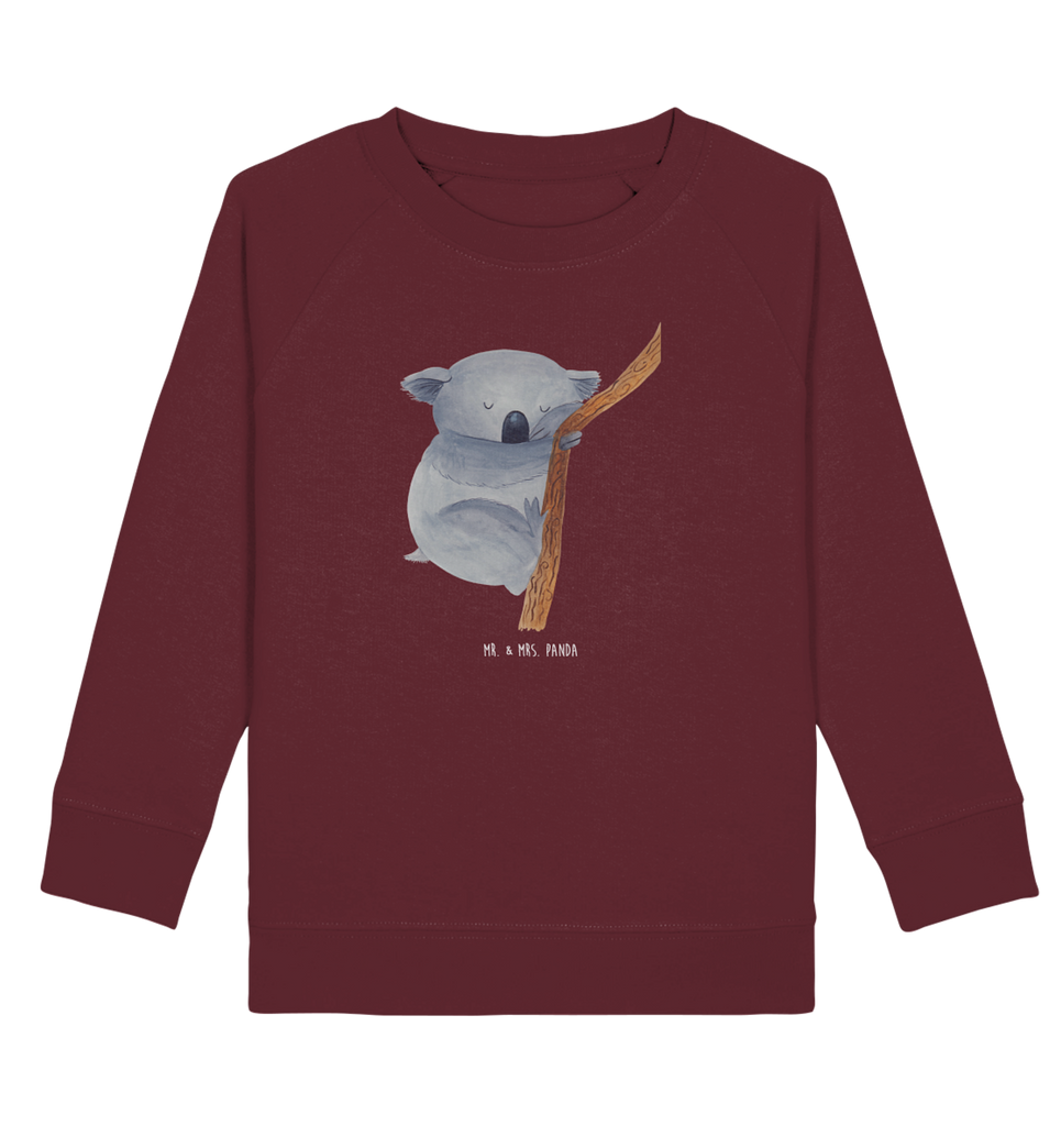 Organic Kinder Pullover Koalabär Kinder Pullover, Kinder Sweatshirt, Jungen, Mädchen, süße Tiermotive, gute Laune, lustige Sprüche, Tiere, Koala, träumen, Traum, schlafen, Schlafzimmer, Traumland, Bär, Koalabär