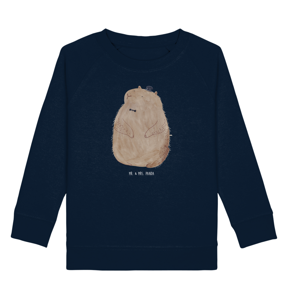 Organic Kinder Pullover Murmeltier Kinder Pullover, Kinder Sweatshirt, Jungen, Mädchen, süße Tiermotive, gute Laune, lustige Sprüche, Tiere, Murmeltier, Knigge, Fröhlichkeit, Freundlichkeit, Respekt, Anstand