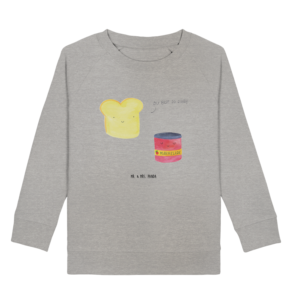 Organic Kinder Pullover Toast & Marmelade Kinder Pullover, Kinder Sweatshirt, Jungen, Mädchen, süße Tiermotive, gute Laune, lustige Sprüche, Tiere, Toast, Marmelade, Dreamteam, süße Postkarte, süß, Küche Deko, Küche Spruch, Frühstück Einladung, Brot, Toastbrot