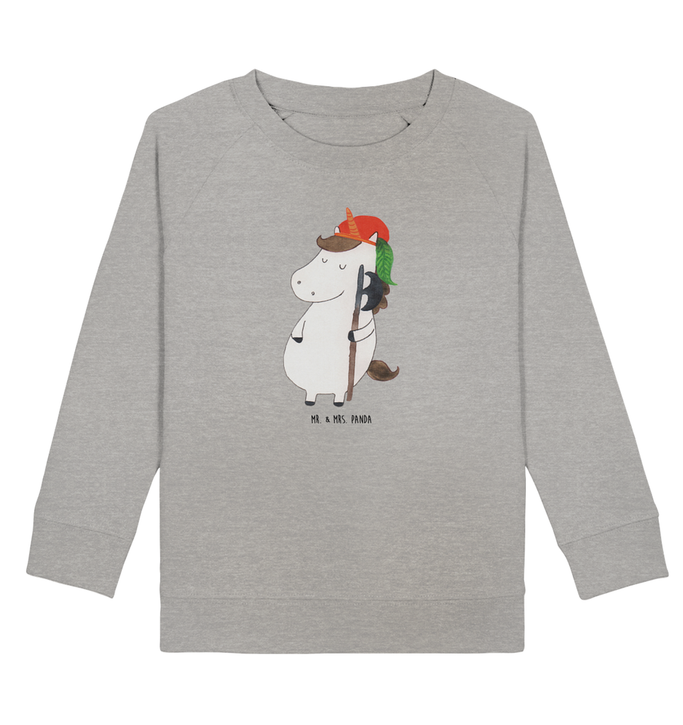 Organic Kinder Pullover Einhorn Bube Kinder Pullover, Kinder Sweatshirt, Jungen, Mädchen, Einhorn, Einhörner, Einhorn Deko, Pegasus, Unicorn, Bube, Mittelalter