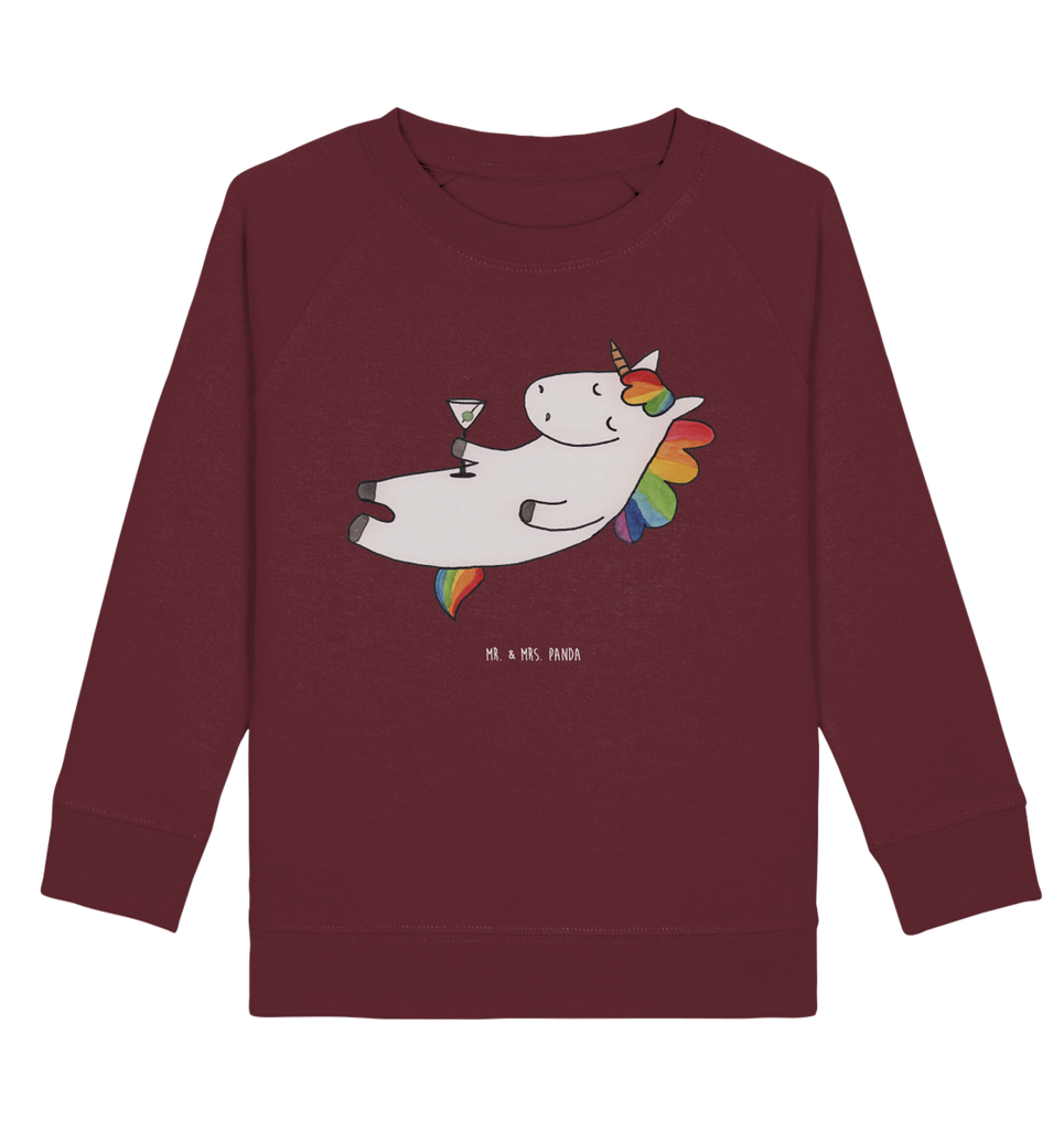 Organic Kinder Pullover Einhorn Cocktail Kinder Pullover, Kinder Sweatshirt, Jungen, Mädchen, Einhorn, Einhörner, Einhorn Deko, Pegasus, Unicorn, Party, Spaß, Feiern, Caipirinha, Rum, Cuba Libre, Sekt, Freundin, Geburtstag, lustig, witzig, Spruch, Glitzer