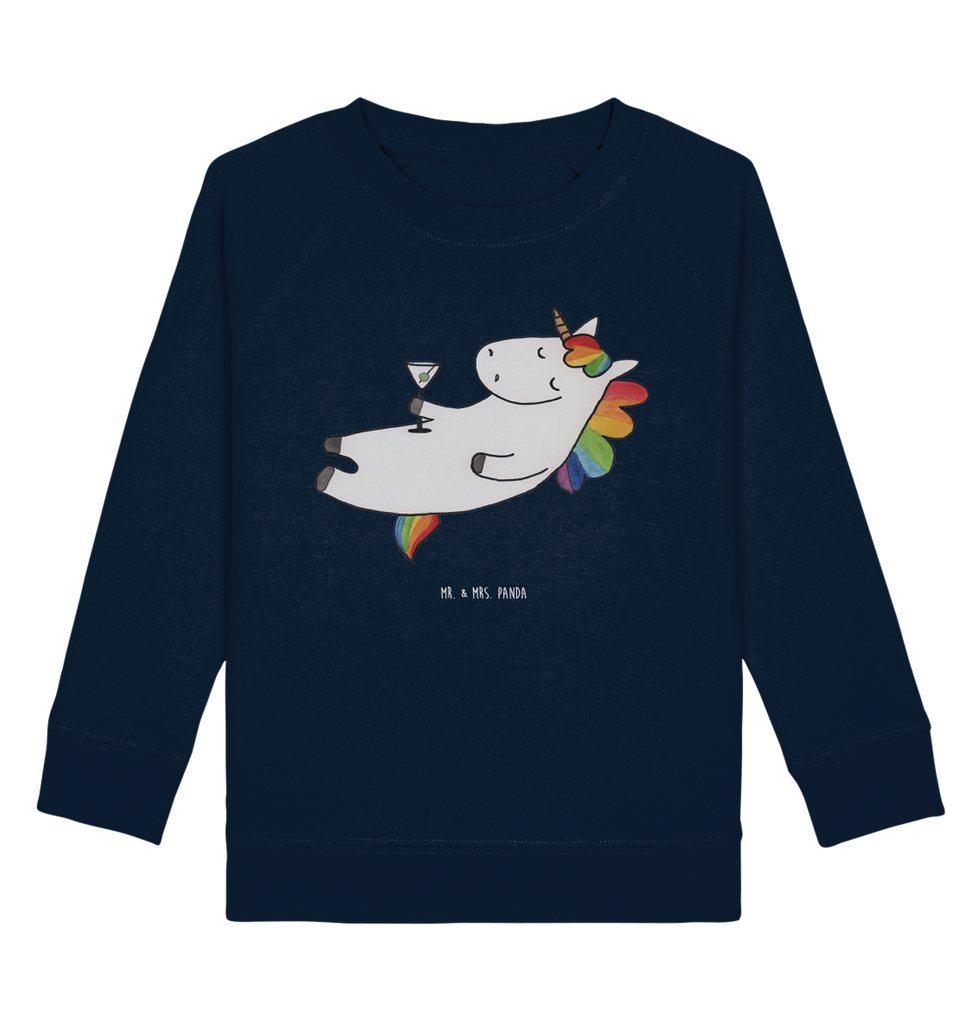 Organic Kinder Pullover Einhorn Cocktail Kinder Pullover, Kinder Sweatshirt, Jungen, Mädchen, Einhorn, Einhörner, Einhorn Deko, Pegasus, Unicorn, Party, Spaß, Feiern, Caipirinha, Rum, Cuba Libre, Sekt, Freundin, Geburtstag, lustig, witzig, Spruch, Glitzer