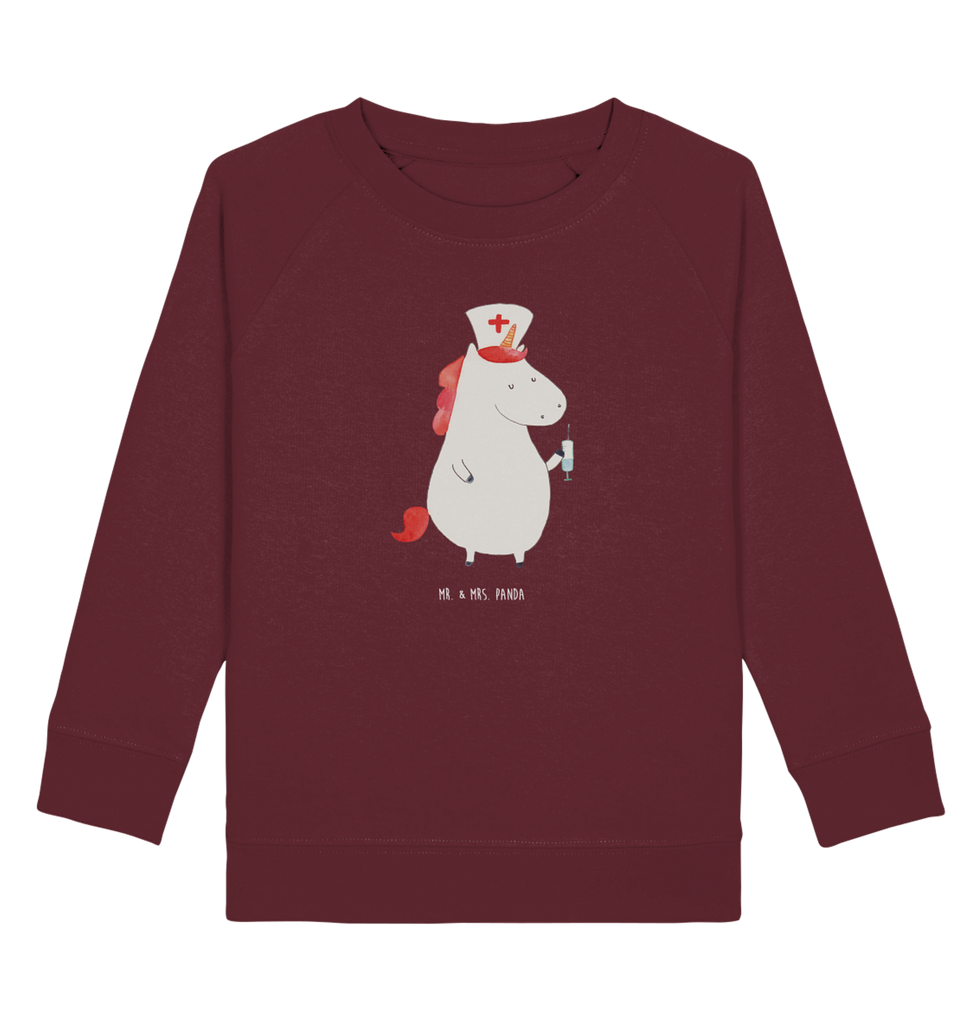 Organic Kinder Pullover Einhorn Krankenschwester Kinder Pullover, Kinder Sweatshirt, Jungen, Mädchen, Einhorn, Einhörner, Einhorn Deko, Pegasus, Unicorn, Krankenschwester Geschenk, Krankenpfleger Geschenk, Krankenpflegerin, Krankenschwester Dankeschön, Krankenhaus, Ärztin Geschenk