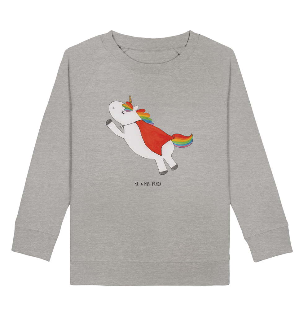 Organic Kinder Pullover Einhorn Super Kinder Pullover, Kinder Sweatshirt, Jungen, Mädchen, Einhorn, Einhörner, Einhorn Deko, Pegasus, Unicorn, Traummann, Superheld, Held, Freundin, Geschenk, Girl