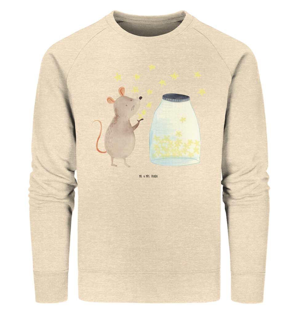 Organic Pullover Maus Sterne Pullover, Pullover Männer, Pullover Frauen, Sweatshirt, Sweatshirt Männer, Sweatshirt Frauen, Unisex, Tiermotive, Gute Laune, lustige Sprüche, Tiere, Maus, Sterne, Wunsch, Kind, Taufe, Taufgeschenk, Geburt, Schwangerschaft, erstes Kind, Kindergeburtstag, Geburtstag, Hoffnung, Träume