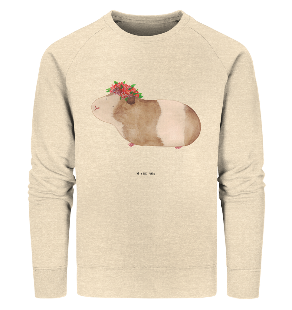 Organic Pullover Meerschweinchen weise Pullover, Pullover Männer, Pullover Frauen, Sweatshirt, Sweatshirt Männer, Sweatshirt Frauen, Unisex, Tiermotive, Gute Laune, lustige Sprüche, Tiere, Meerschweinchen, Meerie, Meeries, Wunder, Blumenkind, Realität, Spruch, Weisheit, Motivation, Wunderland