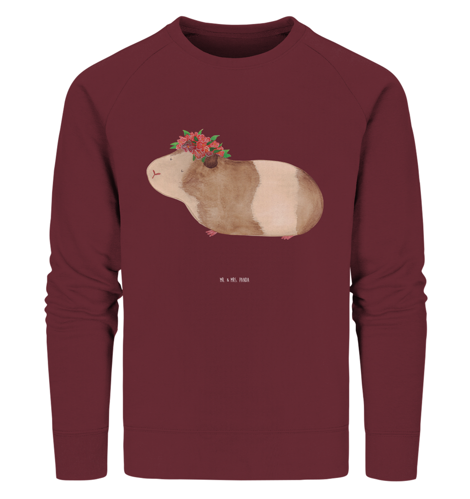 Organic Pullover Meerschweinchen weise Pullover, Pullover Männer, Pullover Frauen, Sweatshirt, Sweatshirt Männer, Sweatshirt Frauen, Unisex, Tiermotive, Gute Laune, lustige Sprüche, Tiere, Meerschweinchen, Meerie, Meeries, Wunder, Blumenkind, Realität, Spruch, Weisheit, Motivation, Wunderland