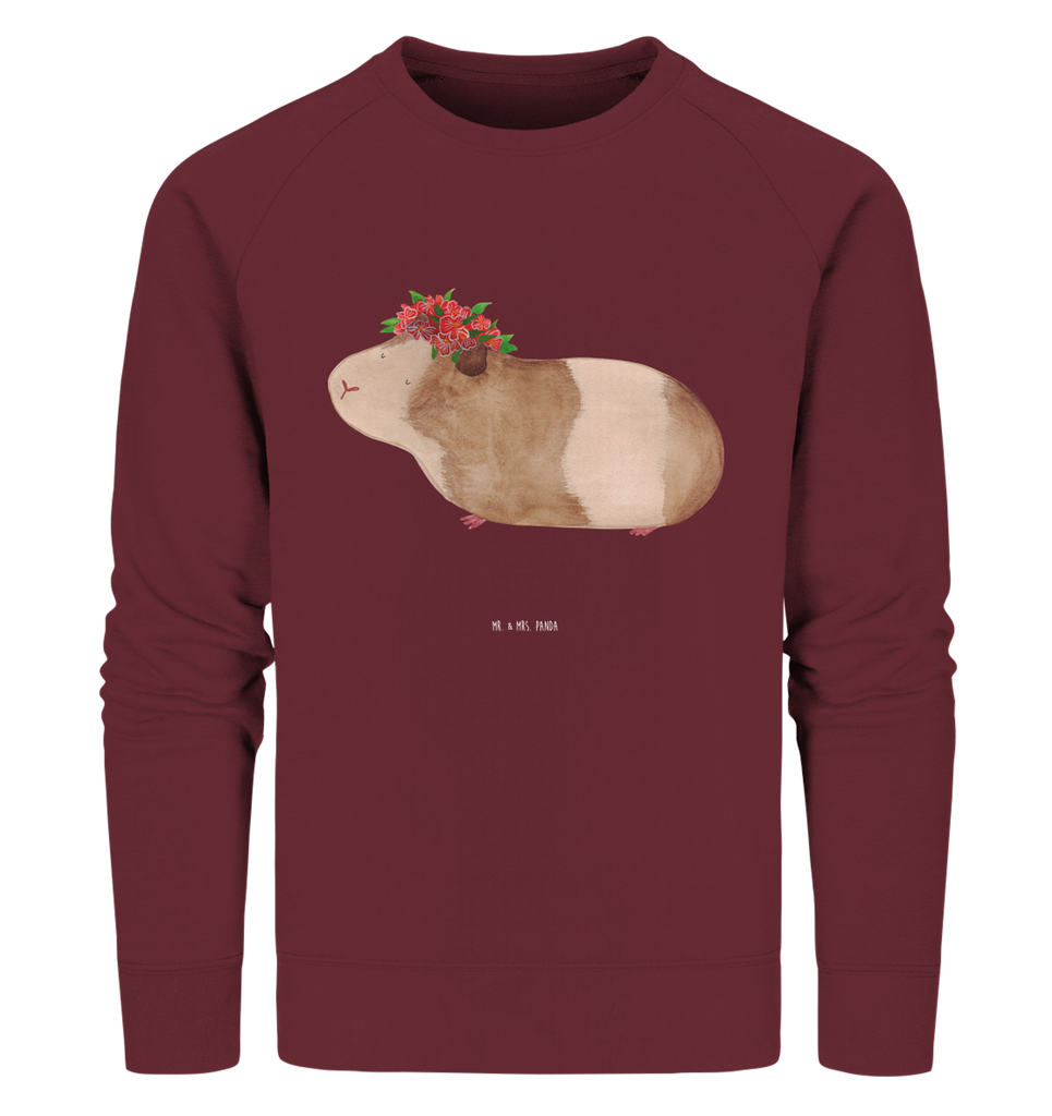 Organic Pullover Meerschweinchen weise Pullover, Pullover Männer, Pullover Frauen, Sweatshirt, Sweatshirt Männer, Sweatshirt Frauen, Unisex, Tiermotive, Gute Laune, lustige Sprüche, Tiere, Meerschweinchen, Meerie, Meeries, Wunder, Blumenkind, Realität, Spruch, Weisheit, Motivation, Wunderland