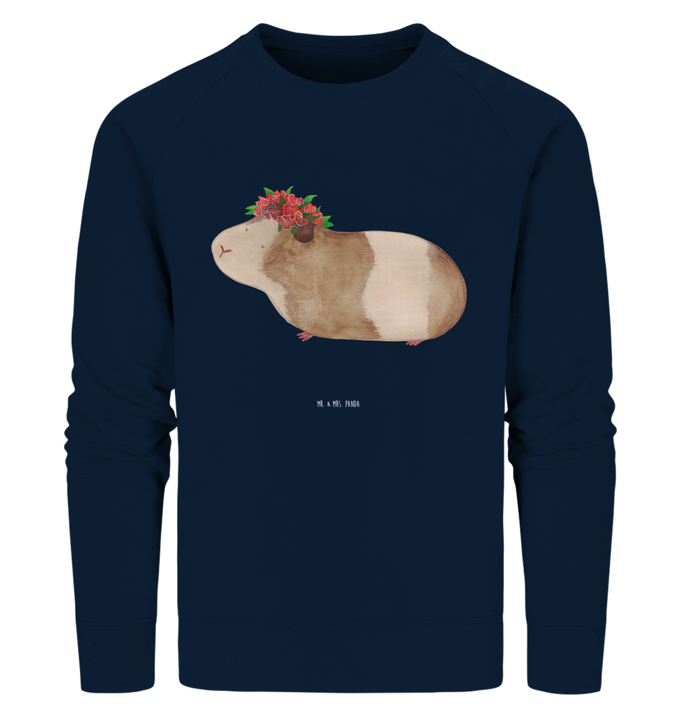 Organic Pullover Meerschweinchen weise Pullover, Pullover Männer, Pullover Frauen, Sweatshirt, Sweatshirt Männer, Sweatshirt Frauen, Unisex, Tiermotive, Gute Laune, lustige Sprüche, Tiere, Meerschweinchen, Meerie, Meeries, Wunder, Blumenkind, Realität, Spruch, Weisheit, Motivation, Wunderland