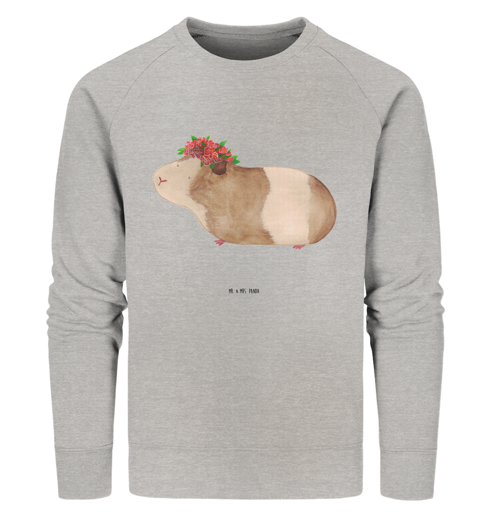 Organic Pullover Meerschweinchen weise Pullover, Pullover Männer, Pullover Frauen, Sweatshirt, Sweatshirt Männer, Sweatshirt Frauen, Unisex, Tiermotive, Gute Laune, lustige Sprüche, Tiere, Meerschweinchen, Meerie, Meeries, Wunder, Blumenkind, Realität, Spruch, Weisheit, Motivation, Wunderland