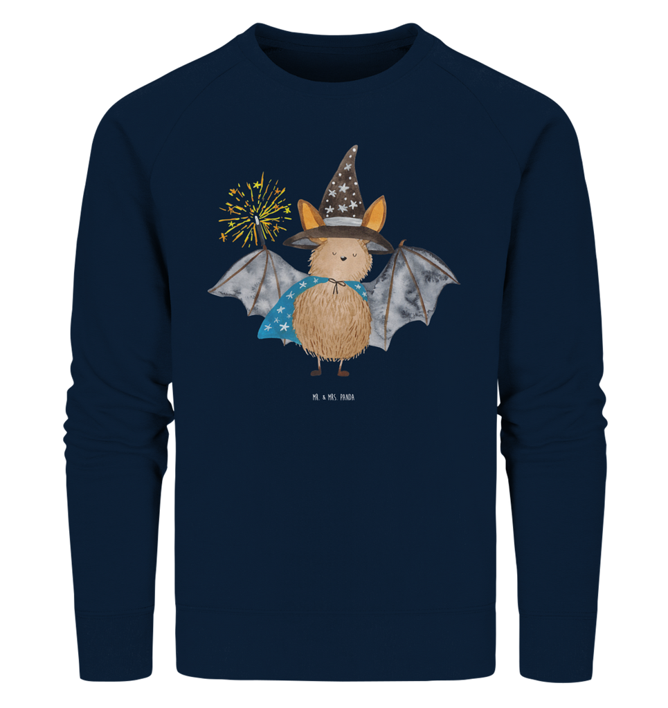Organic Pullover Fledermaus Zauberer Pullover, Pullover Männer, Pullover Frauen, Sweatshirt, Sweatshirt Männer, Sweatshirt Frauen, Unisex, Tiermotive, Gute Laune, lustige Sprüche, Tiere, Fledermaus, Fledermäuse, Zauberer, Magier, Frauen, reinsteigern