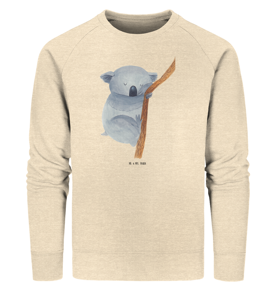 Organic Pullover Koalabär Pullover, Pullover Männer, Pullover Frauen, Sweatshirt, Sweatshirt Männer, Sweatshirt Frauen, Unisex, Tiermotive, Gute Laune, lustige Sprüche, Tiere, Koala, träumen, Traum, schlafen, Schlafzimmer, Traumland, Bär, Koalabär