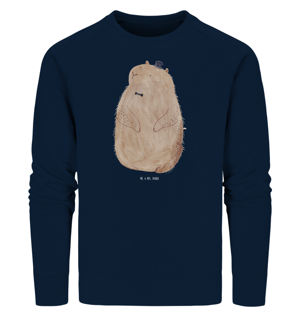 Organic Pullover Murmeltier Pullover, Pullover Männer, Pullover Frauen, Sweatshirt, Sweatshirt Männer, Sweatshirt Frauen, Unisex, Tiermotive, Gute Laune, lustige Sprüche, Tiere, Murmeltier, Knigge, Fröhlichkeit, Freundlichkeit, Respekt, Anstand