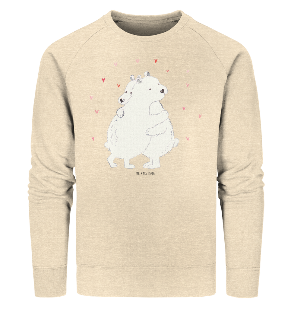 Organic Pullover Eisbär Umarmen Pullover, Pullover Männer, Pullover Frauen, Sweatshirt, Sweatshirt Männer, Sweatshirt Frauen, Unisex, Tiermotive, Gute Laune, lustige Sprüche, Tiere