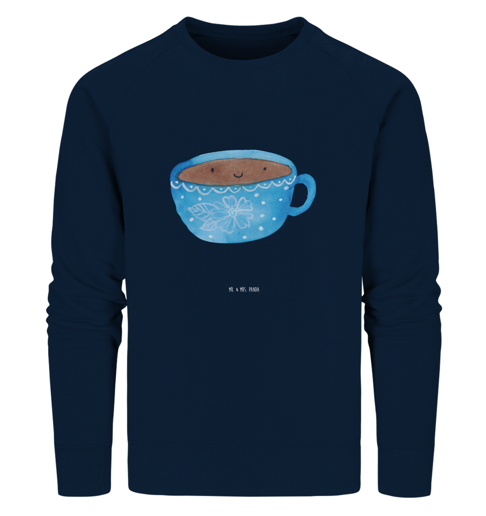 Organic Pullover Kaffee Tasse Pullover, Pullover Männer, Pullover Frauen, Sweatshirt, Sweatshirt Männer, Sweatshirt Frauen, Unisex, Tiermotive, Gute Laune, lustige Sprüche, Tiere, Kaffee, Tasse, Liebe, Geschmack, Genuss, Glücklich