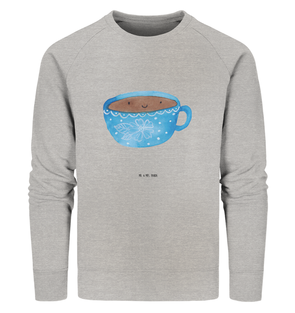 Organic Pullover Kaffee Tasse Pullover, Pullover Männer, Pullover Frauen, Sweatshirt, Sweatshirt Männer, Sweatshirt Frauen, Unisex, Tiermotive, Gute Laune, lustige Sprüche, Tiere, Kaffee, Tasse, Liebe, Geschmack, Genuss, Glücklich