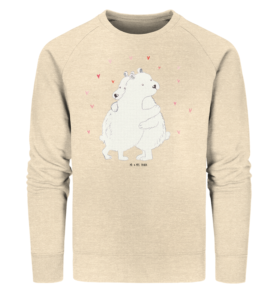 Organic Pullover Eisbär Umarmen Pullover, Pullover Männer, Pullover Frauen, Sweatshirt, Sweatshirt Männer, Sweatshirt Frauen, Unisex, Tiermotive, Gute Laune, lustige Sprüche, Tiere