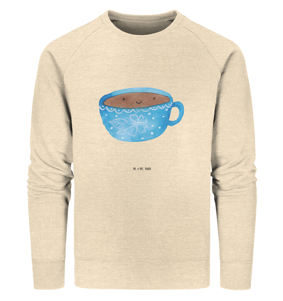 Organic Pullover Kaffee Tasse Pullover, Pullover Männer, Pullover Frauen, Sweatshirt, Sweatshirt Männer, Sweatshirt Frauen, Unisex, Tiermotive, Gute Laune, lustige Sprüche, Tiere, Kaffee, Tasse, Liebe, Geschmack, Genuss, Glücklich