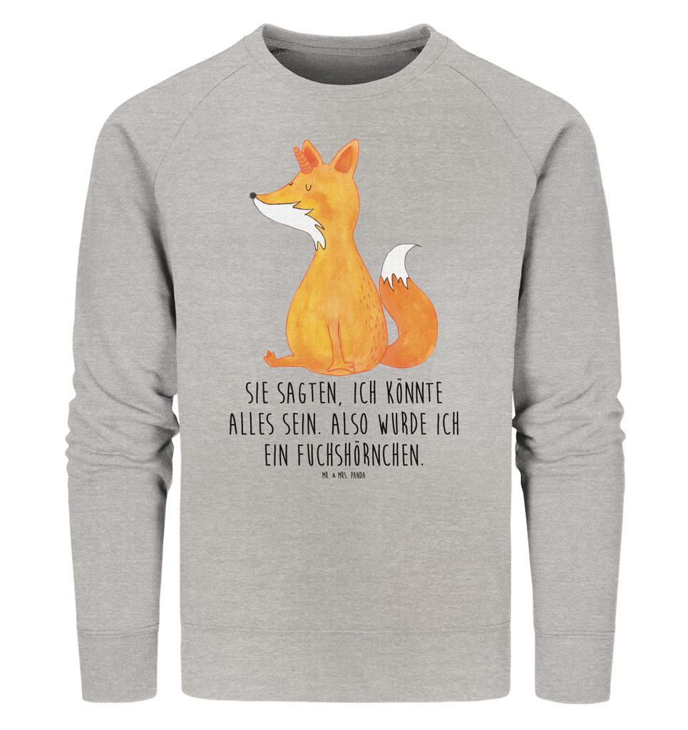 Organic Pullover Fuchshörnchen Wunsch Pullover, Pullover Männer, Pullover Frauen, Sweatshirt, Sweatshirt Männer, Sweatshirt Frauen, Unisex, Einhorn, Einhörner, Einhorn Deko, Pegasus, Unicorn, Fuchs, Unicorns, Fuchshörnchen, Fuchshorn, Foxycorn, Füchse