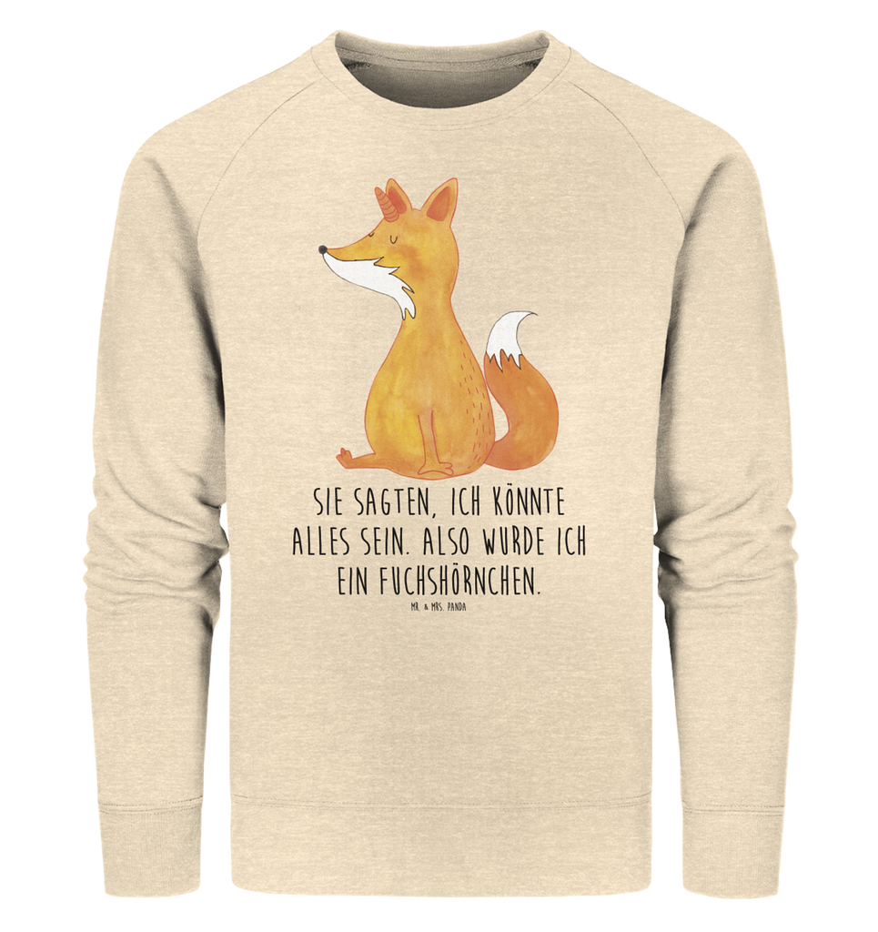 Organic Pullover Fuchshörnchen Wunsch Pullover, Pullover Männer, Pullover Frauen, Sweatshirt, Sweatshirt Männer, Sweatshirt Frauen, Unisex, Einhorn, Einhörner, Einhorn Deko, Pegasus, Unicorn, Fuchs, Unicorns, Fuchshörnchen, Fuchshorn, Foxycorn, Füchse
