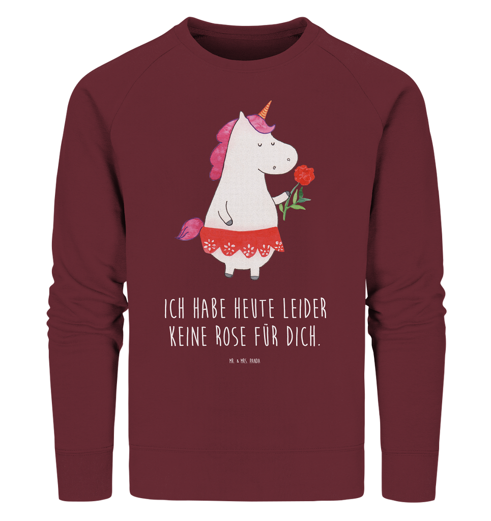 Organic Pullover Einhorn Dame Pullover, Pullover Männer, Pullover Frauen, Sweatshirt, Sweatshirt Männer, Sweatshirt Frauen, Unisex, Einhorn, Einhörner, Einhorn Deko, Pegasus, Unicorn, Dame, Lady, feine Dame, Freundin, Frau, Bachelor, Bachelorette, Abfuhr, Schluss machen, Trennung