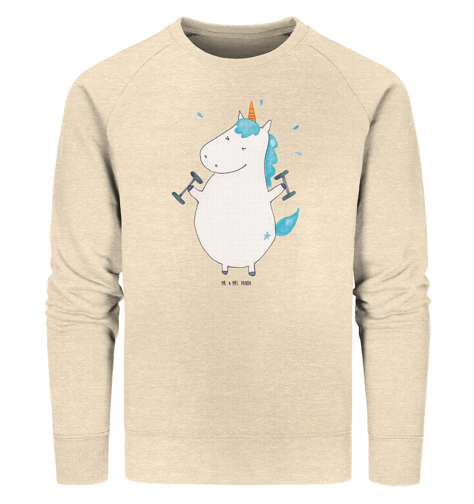 Organic Pullover Einhorn Fitness Pullover, Pullover Männer, Pullover Frauen, Sweatshirt, Sweatshirt Männer, Sweatshirt Frauen, Unisex, Einhorn, Einhörner, Einhorn Deko, Pegasus, Unicorn, Gym, Fitness, Fitnessstudio, Diät, Abnehmen, Sport, Pumpen, Geräte, Sixpack