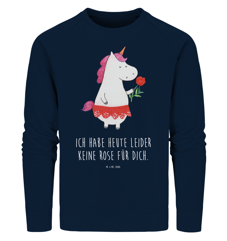 Organic Pullover Einhorn Dame Pullover, Pullover Männer, Pullover Frauen, Sweatshirt, Sweatshirt Männer, Sweatshirt Frauen, Unisex, Einhorn, Einhörner, Einhorn Deko, Pegasus, Unicorn, Dame, Lady, feine Dame, Freundin, Frau, Bachelor, Bachelorette, Abfuhr, Schluss machen, Trennung