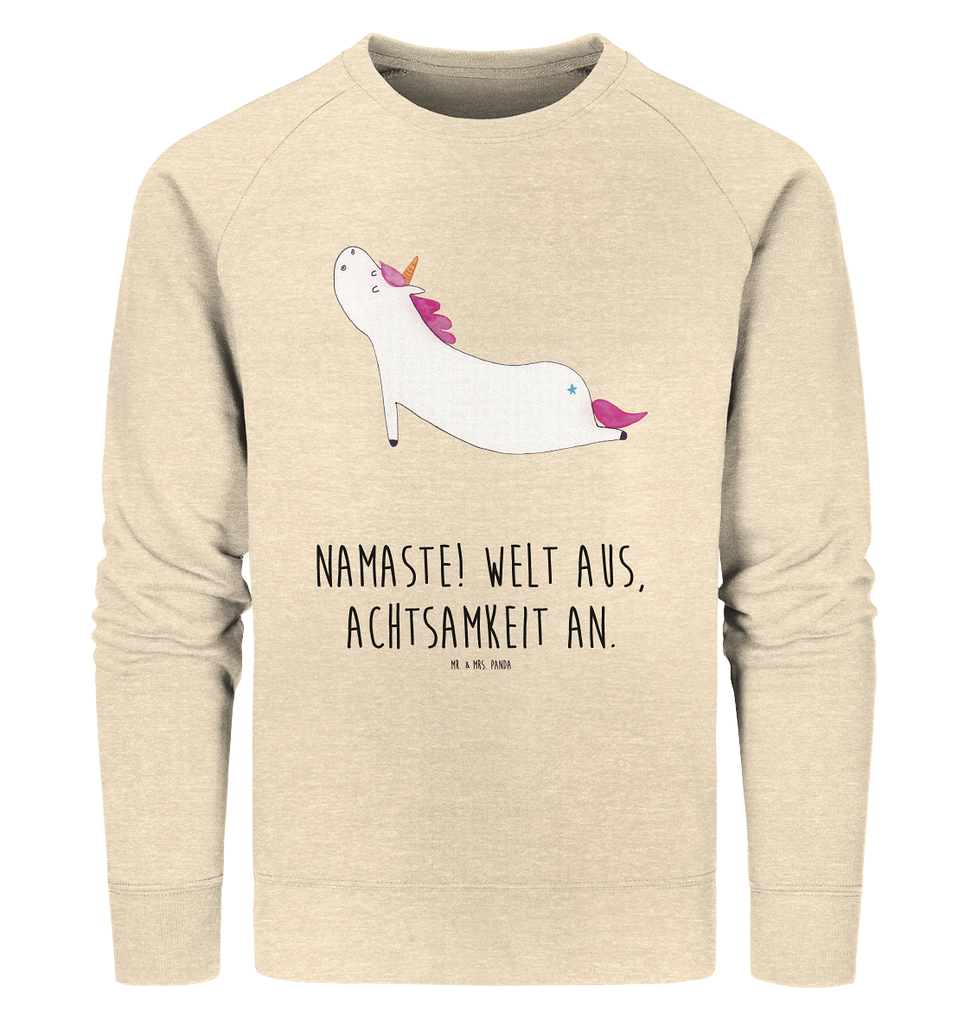 Organic Pullover Einhorn Yoga